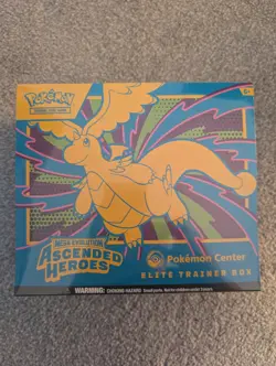 Ascended Heroes Pokemon Center ETB Elite Trainer Box Sealed In Protector - Image 3