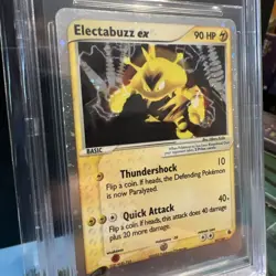 Pokemon Electabuzz ex EX Ruby & Sapphire Holo Ultra Rare #97 BGS 8.5 - Image 3