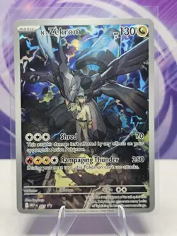 Pokemon N's Zekrom 031 ME: Mega Evolution Promo Promo NM - Image 1