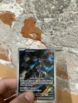 Pokemon Mewtwo 052 promo (Has Crease) - Image 2