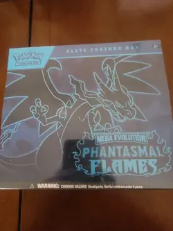 Pokemon Mega Evolution Phantasmal Flames Elite Trainer Box ETB Sealed FREE SHIP - Image 1