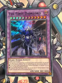 The First Darklord ROTD-EN040 Yugioh Card First Edition - Image 1