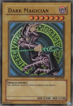 Yugioh Dark Magician SDY-E005 Ultra Rare LP - Image 1