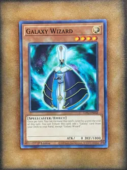 Yugioh Galaxy Wizard LDS2-EN048 Common 1st Ed NM - Image 1