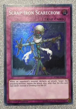 Scrap-Iron Scarecrow SPWA-EN058 Spirit Warriors Super Rare 1st Edition LP - Image 1