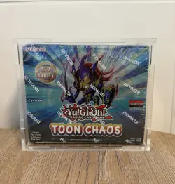 YUGIOH TCG TOON CHAOS 1st Edition ENGLISH Sealed Booster Box - Image 1