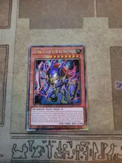 YUGIOH TOON BLACK LUSTER SOLDIER RA04-EN272 QUARTER CENTURY SECRET 1ST ED NM - Image 2