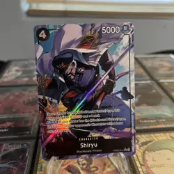 ONE PIECE SHIRYU PRB02-015 ALT ART BLACKBEARD PIRATES THE BEST PRB-02 - Image 1