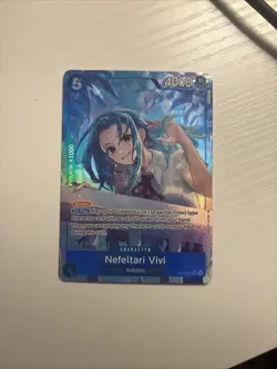 Nefeltari Vivi EB03-024 Alt Art SR Extra Booster: One Piece Heroines English NM - Image 1