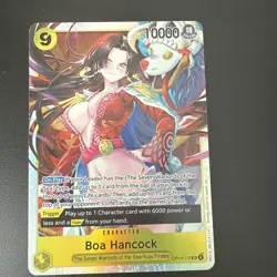 Boa Hancock OP14-112 SR The Azure Sea’s Seven Foil One Piece TCG English NM - Image 1