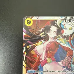 Boa Hancock OP14-112 SR The Azure Sea’s Seven Foil One Piece TCG English NM - Image 3