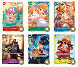 One Piece Card Game Mcdonald's 2025 Promo Complete Set Japanese - Image 1