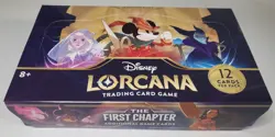 Disney Lorcana The First Chapter Booster Box w Magnetic Acrylic Case EN02 SEALED 4050368981905 - Image 2