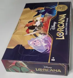 Disney Lorcana The First Chapter Booster Box w Magnetic Acrylic Case EN02 SEALED 4050368981905 - Image 4