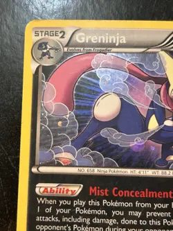 Pokemon TCG Greninja XY XY24 Holo Promo Card MP/HP - Image 3
