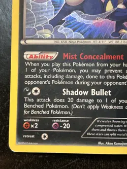 Pokemon TCG Greninja XY XY24 Holo Promo Card MP/HP - Image 4