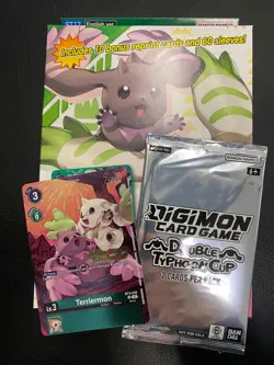 Double Typhoon Advanced Deck Set (Digimon Card Game) SEALED/NEW - Image 1