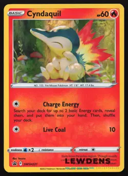 Cyndaquill - SWSH221 - Holo - Promo Rare - SWSH Black Star Promo - Pokemon Card - Image 1