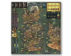 A Game of Thrones The Board Game Mother of Dragons Gameboard Card playmat CCG - Image 2