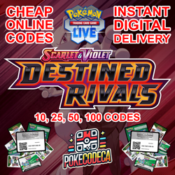 Pokemon - Destined Rivals TCG Live Online Code Cards *INSTANT DIGITAL DELIVERY* - Image 1