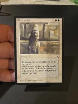 MTG (The Dark 1994) Dust to Dust Never Played Check Pics - Image 1