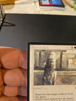 MTG (The Dark 1994) Dust to Dust Never Played Check Pics - Image 2