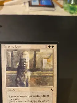 MTG (The Dark 1994) Dust to Dust Never Played Check Pics - Image 3