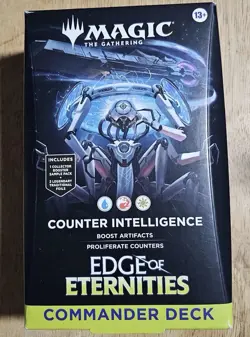 Magic the Gathering Counter Intelligence Edge of Eternities Commander Deck NEW! - Image 2