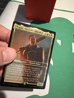 MTG Negan, the Cold-Blooded Foil, NM-Mint, English Secret Lair Drop Series - Image 2
