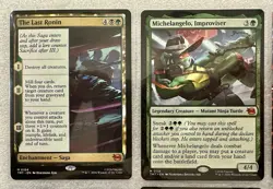 MTG TMNT Set 8 Mythic TMT - The Last Ronin Turtles In Time Triceraton Improviser - Image 2