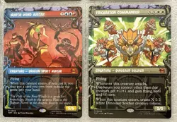 MTG TMNT Set 8 Mythic TMT - The Last Ronin Turtles In Time Triceraton Improviser - Image 4