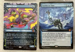 MTG TMNT Set 8 Mythic TMT - The Last Ronin Turtles In Time Triceraton Improviser - Image 5