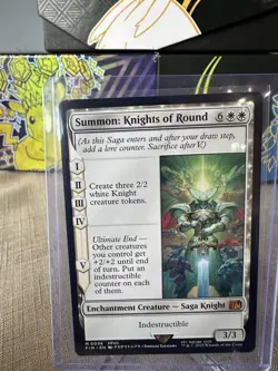 Summon: Knights of Round Final Fantasy Regular MTG - Image 1