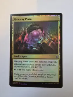 Magic The Gathering, Gateway Plaza, War of the Spark, Foil - Image 1