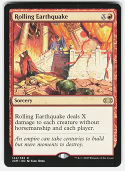 Rolling Earthquake R Double Masters 142 NM - Image 1