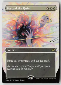 Beyond the Quiet (Borderless) Edge of Eternities (303) Normal - MTG - Image 1