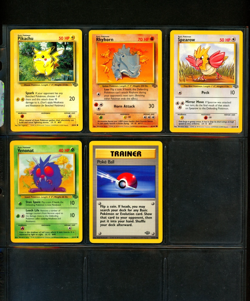 1999 Pokemon JUNGLE SET Unlimited Edition COMPLETE Uncommon Common Cards Lot NM+ - Image 5