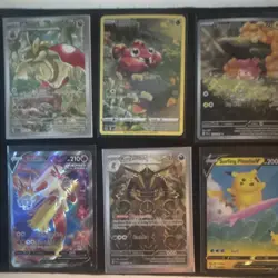 Nintendo Pokemon Trading Card Game Foil/Holo 36 Card Lot Pikachu Dragonite V - Image 4