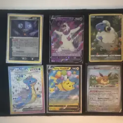 Nintendo Pokemon Trading Card Game Foil/Holo 36 Card Lot Pikachu Dragonite V - Image 5