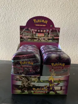 Pokemon TCG Galar Power Mini Tin Full Set + Display + Extra - EMPTY-NO PACKS. - Image 2