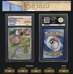 Pokemon TCG Chansey Twilight Masquerade Illustration Rare Card 187/167 Ace 10 - Image 3