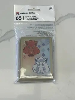 Pokemon Center Vulpix Seasons Card Sleeves 65 Standard for Pokemon TCG - Image 2