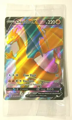 Champions Path Charizard V Promo Card NM Near Mint Pokemon Sealed - Image 1