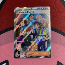 Pokemon TCG Friends in Paldea Ultra Rare Prismatic Evolutions 137/131 - Image 1