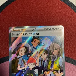 Pokemon TCG Friends in Paldea Ultra Rare Prismatic Evolutions 137/131 - Image 2
