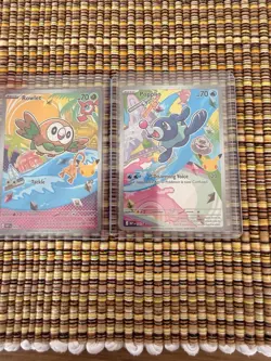 Pokemon TCG First Partner Illustration Collection Popplio 45 Litten 44 rowlet 43 - Image 5