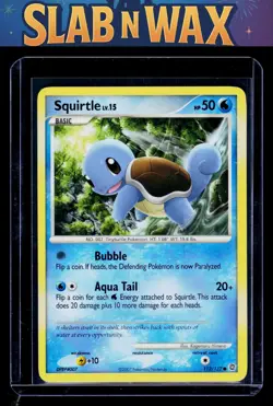 Pokemon tcg Secret Wonders Squirtle #112/132 - Image 1