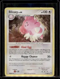 Blissey Lv.44 5/123 Holo Rare - Mysterious Treasures Pokemon TCG HP - Image 1