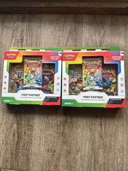Pokemon TCG First Partner Illustration Collection Series Lot Of 2 *On Hand* - Image 1