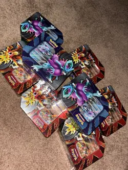 Pokemon TCG Paradox Destinies Tin(Sealed) - Image 1